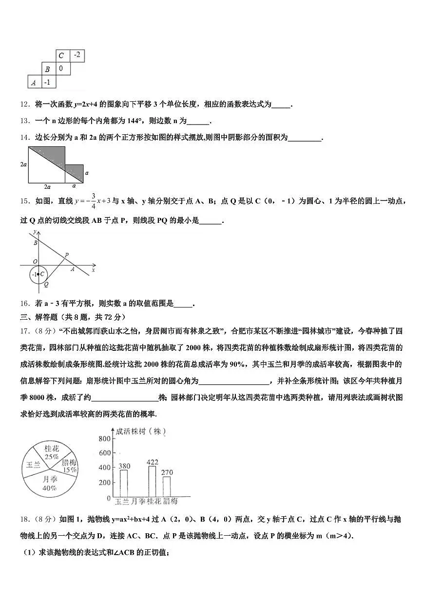 南丰县2025年中考数学模试卷含解析第3页