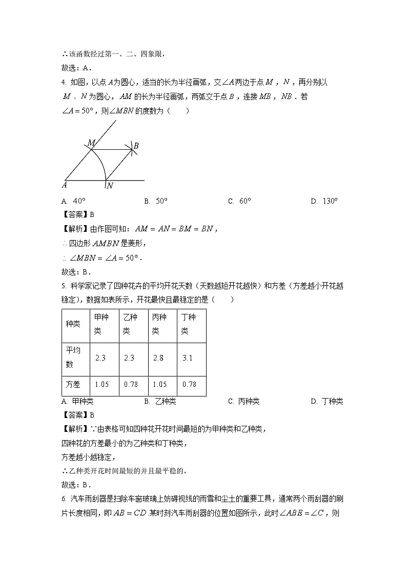 河南省周口市郸城县2024-2025学年八年级下学期期末考试 数学试卷（解析版）第2页