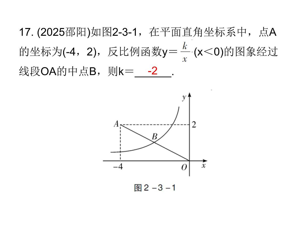 2026年中考数学题型专项突破 -专题三　 填空题突破 课件第5页