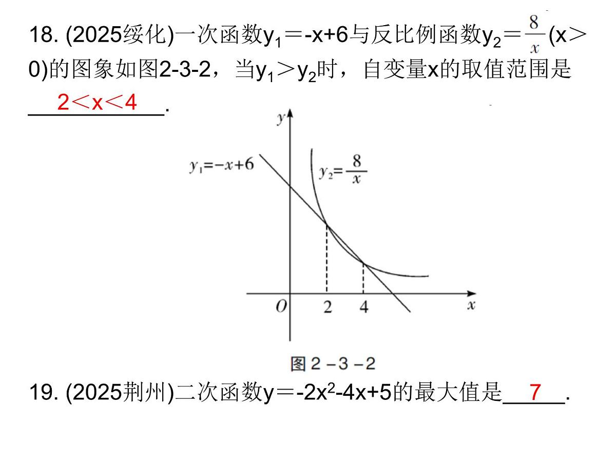2026年中考数学题型专项突破 -专题三　 填空题突破 课件第6页