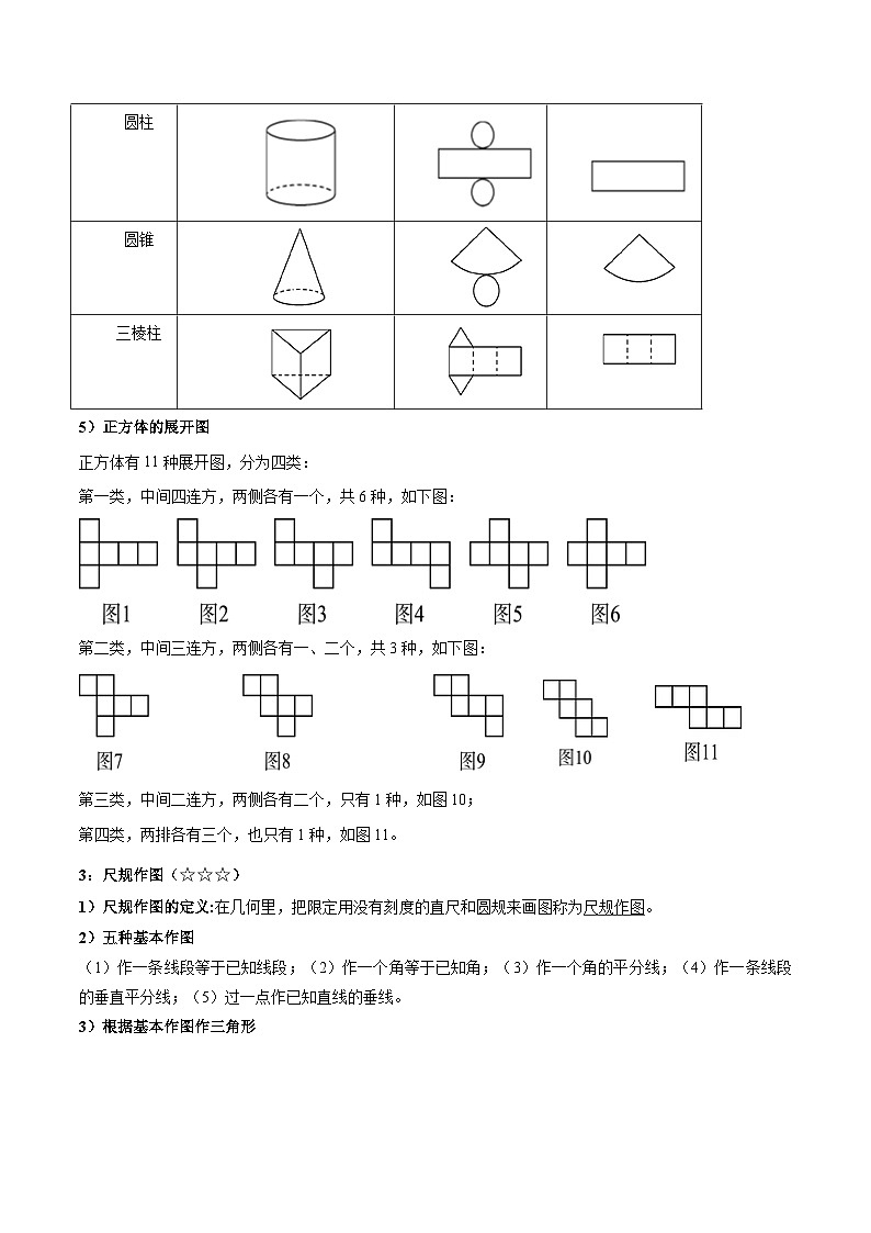 2026中考数学核心考点精讲精训练-考点25视图与投影、尺规作图、命题（学生版+名师详解版）第2页
