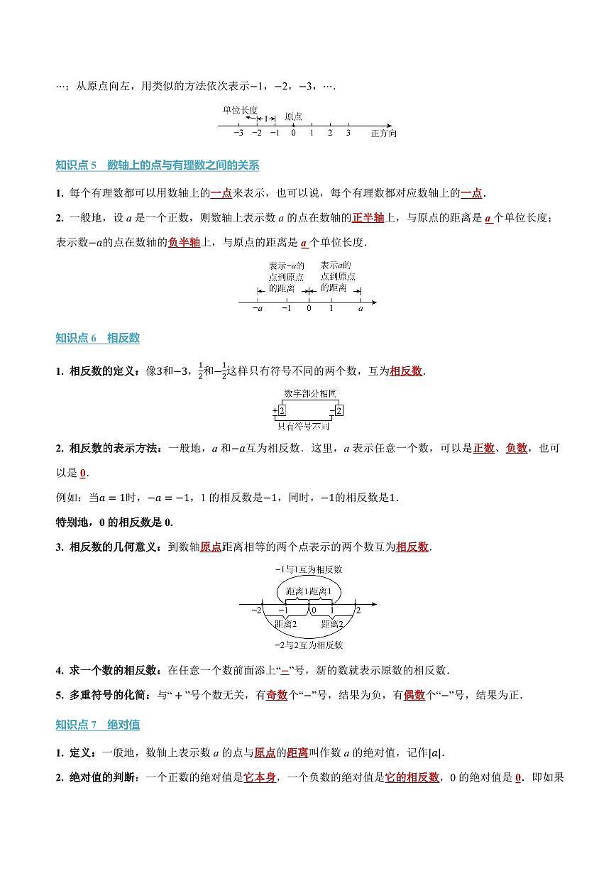第一章 有理数(讲义)(解析版)第3页