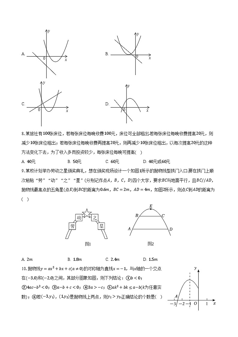 辽宁省盘锦市兴隆台区辽河中学2025-2026学年九年级（上）开学数学试卷【含答案】第2页