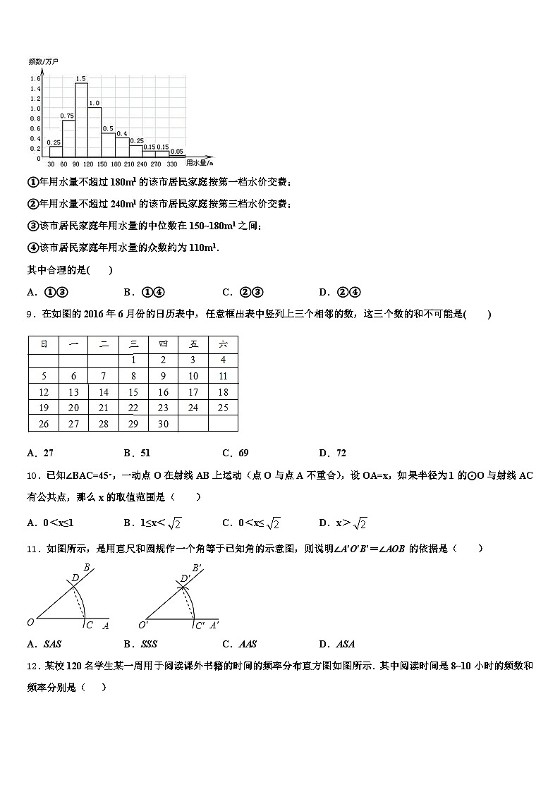 泉州市德化县2025年中考数学五模试卷含解析第2页
