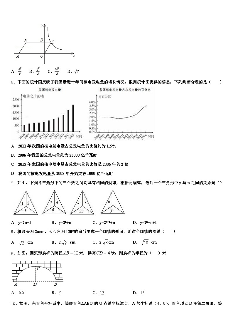 2025年菏泽市定陶县中考数学全真模拟试卷含解析第2页