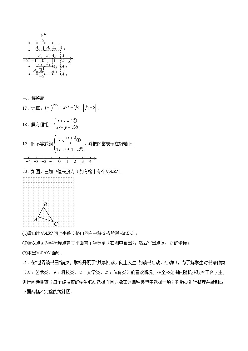 湖南省长沙市长沙县2023-2024学年七年级下学期6月月考数学试卷(含解析)第3页
