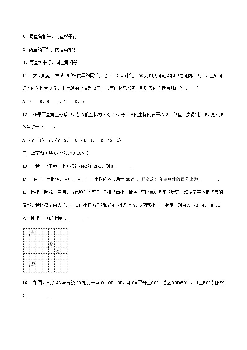 四川省绵阳市游仙区2024-2025学年七年级下学期6月期末考试数学试卷(含答案)第3页