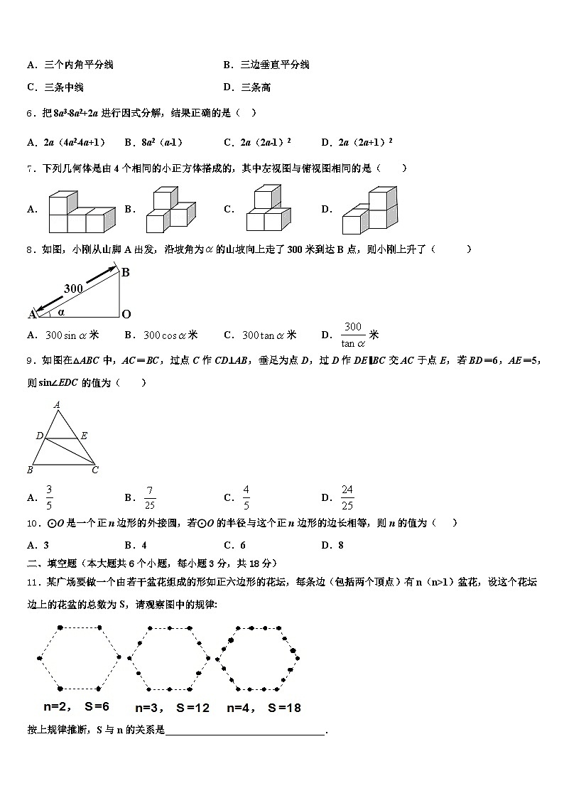 2025年河南省信阳市平桥区中考数学考前最后一卷含解析第2页