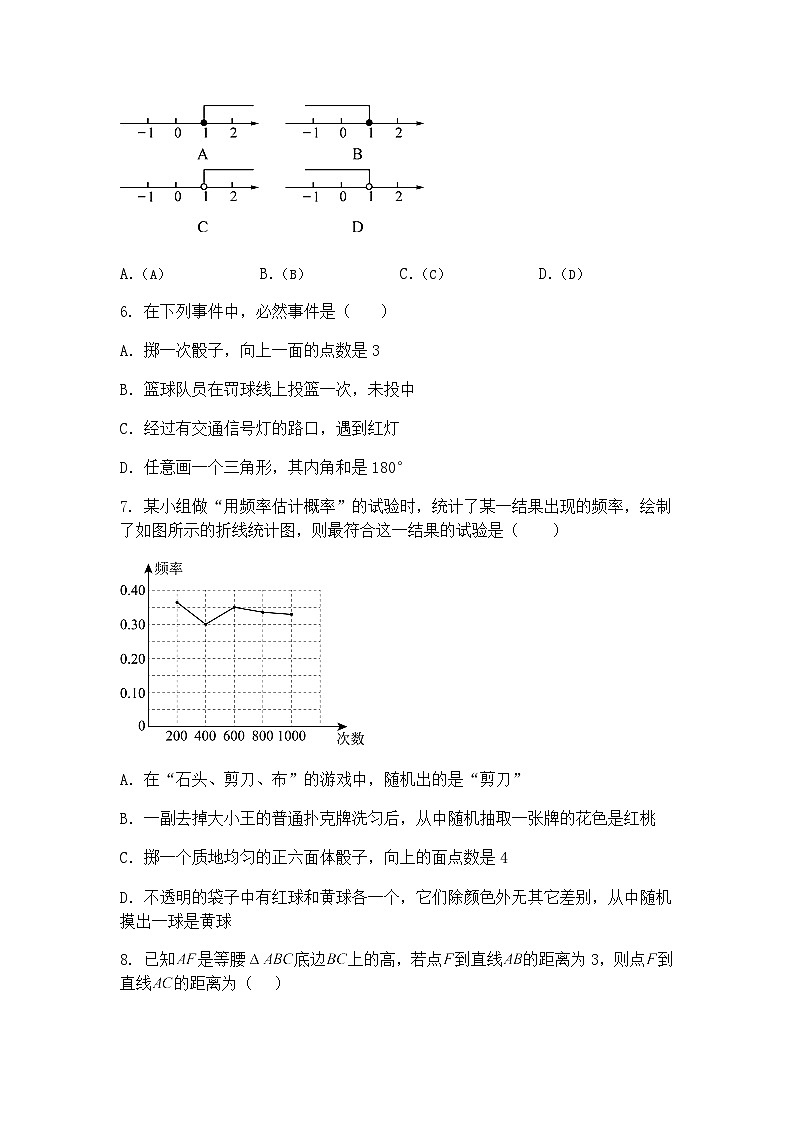 贵州省黔西南州册亨县2025年九年级上学期第一次模拟考试数学一模试题（含答案解析）第2页