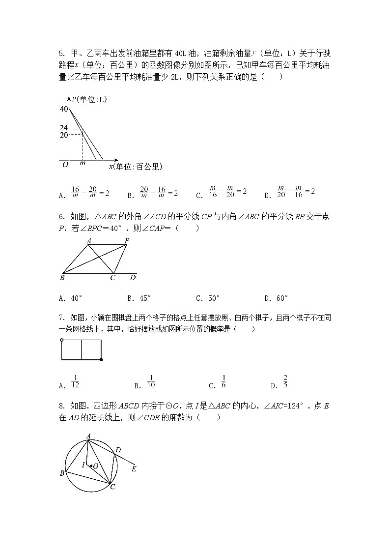 山东省2024-2025学年九年级上学期下学期学业水平第一次模拟数学一模测试二（含答案解析）第2页