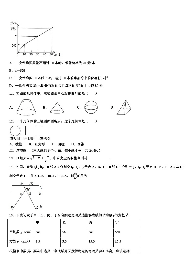 吉林省通化市通化县2025年中考数学最后冲刺浓缩精华卷含解析第3页