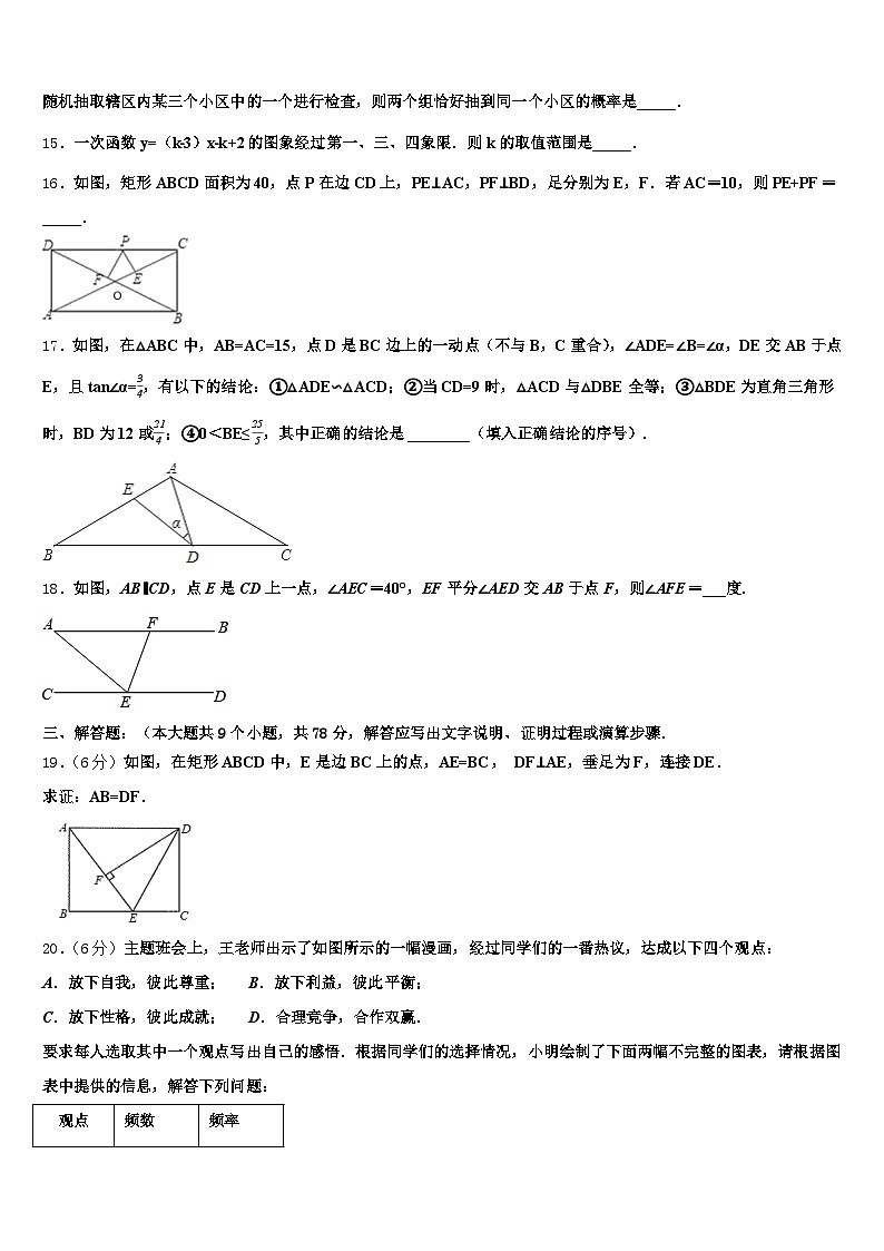 2025届辽宁省抚顺市新抚区中考冲刺卷数学试题含解析第3页