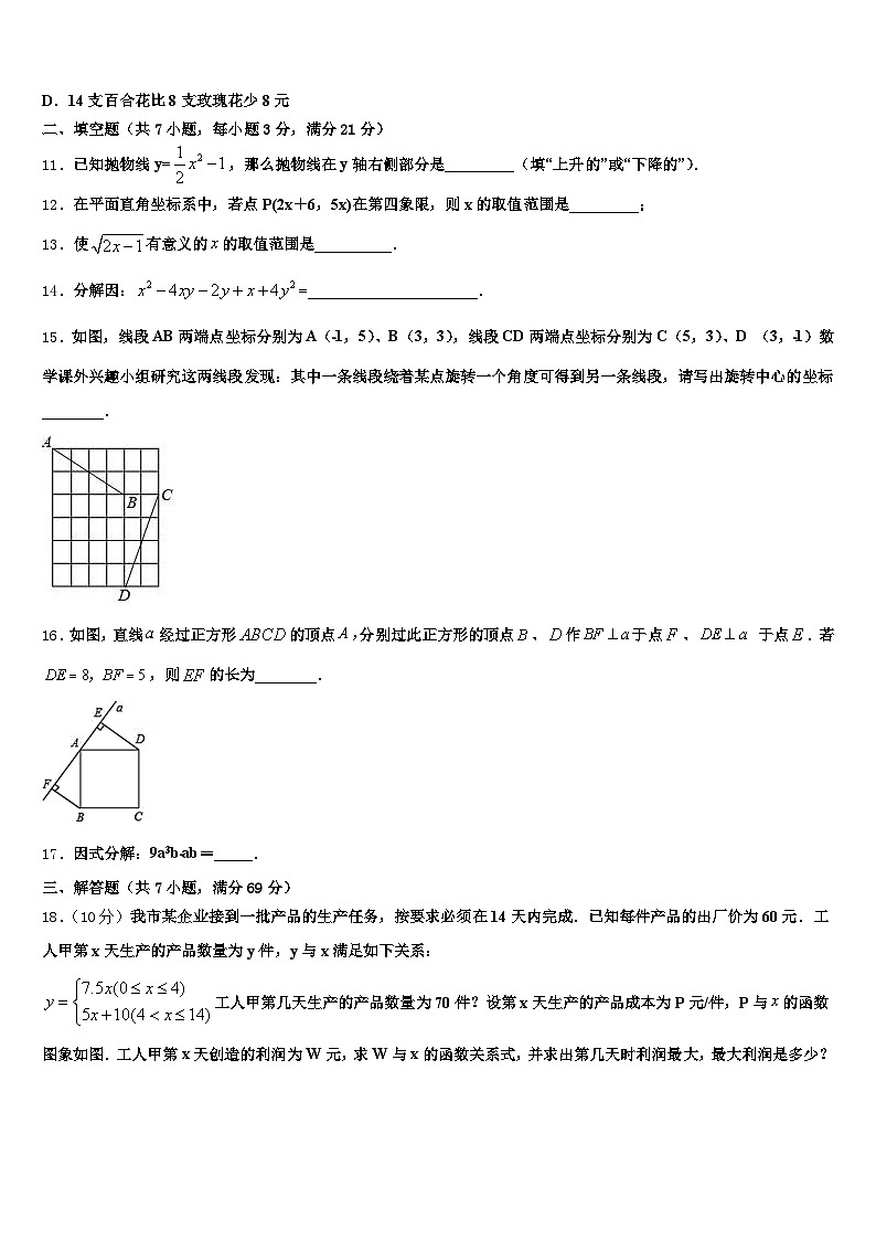 七台河市桃山区2024-2025学年中考数学猜题卷含解析第3页