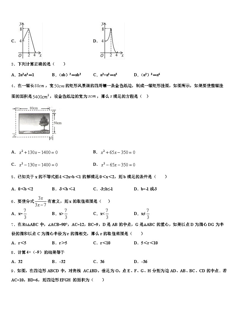三亚市天涯区2025届中考数学模拟预测题含解析第2页