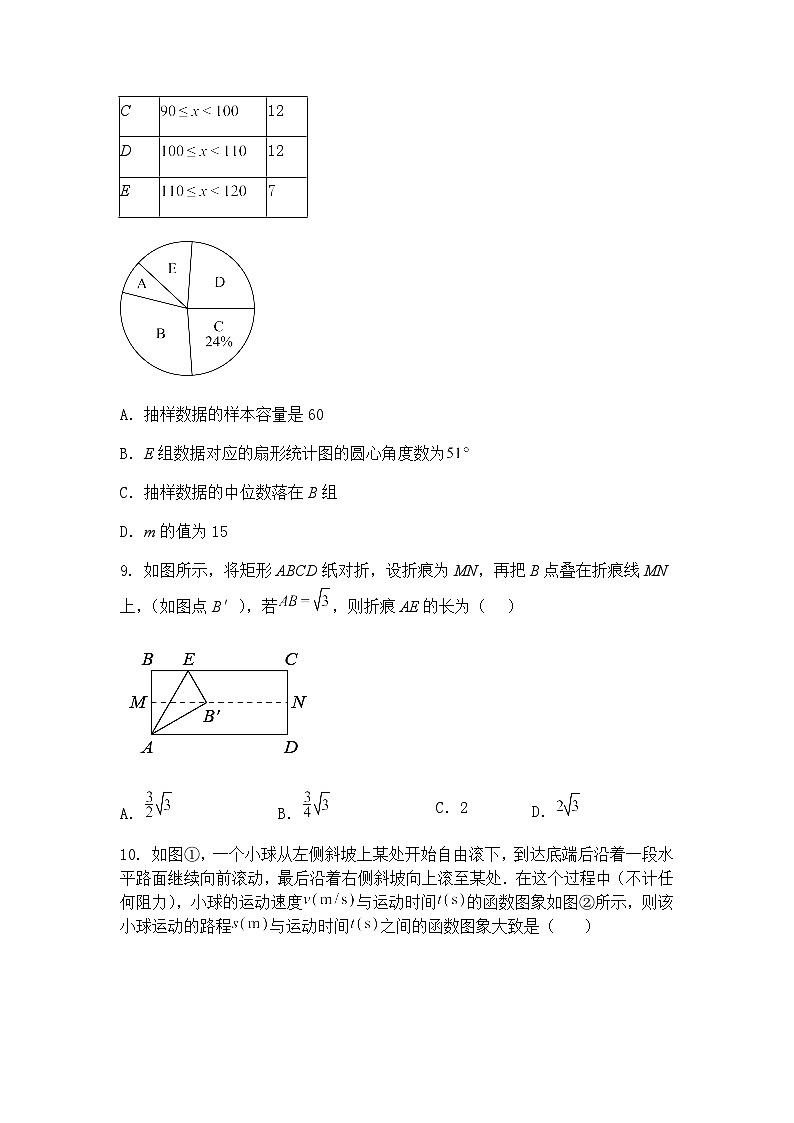 2025年青海省西宁市回族中学中考第三次模拟考试九年级下三模数学卷（含答案解析）第3页