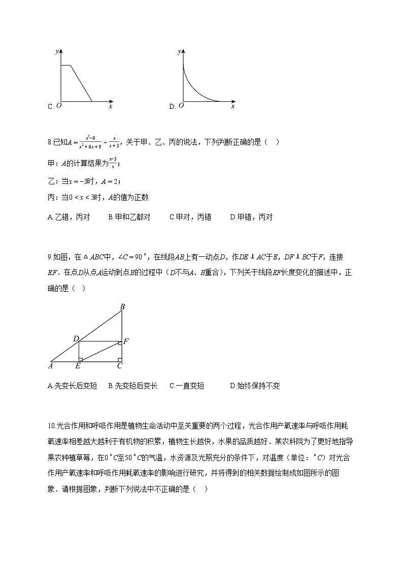 2024~2025学年河南省周口市八年级下学期期末数学试题（含答案）第3页