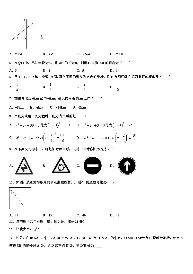 拉萨市达孜县2025届中考数学考前最后一卷含解析第2页