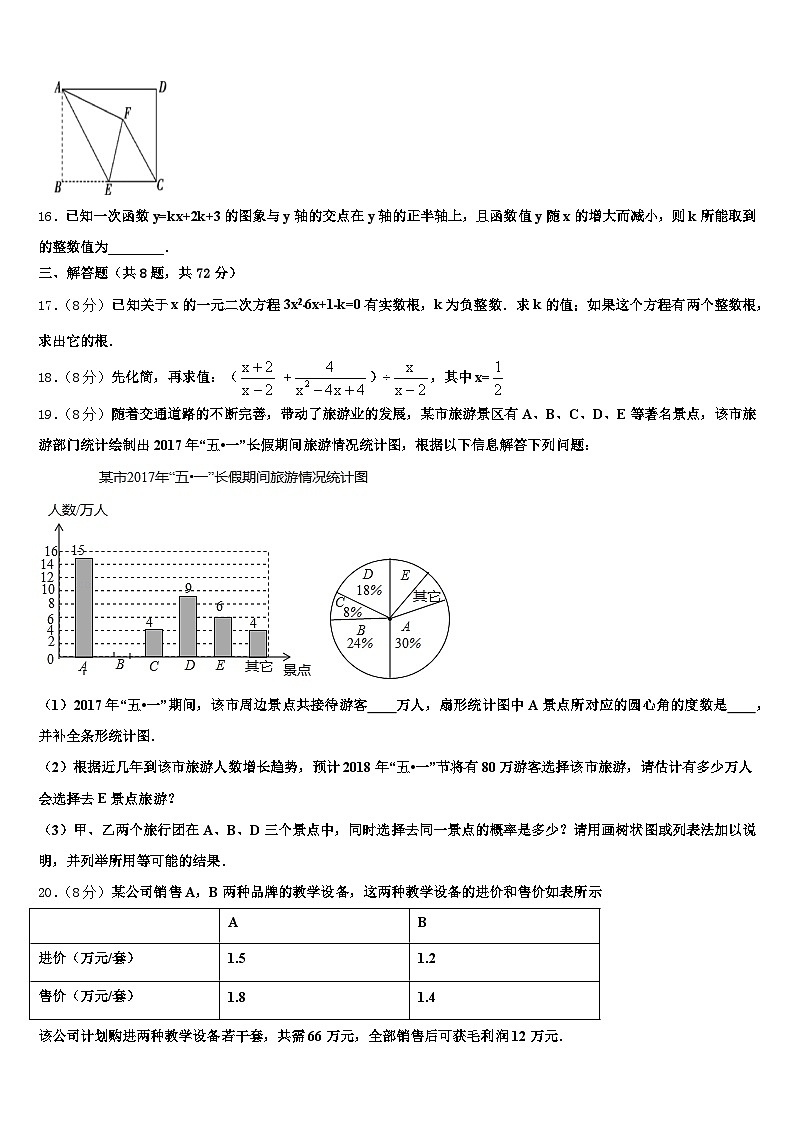 2025年宣城市旌德县中考数学适应性模拟试题含解析第3页