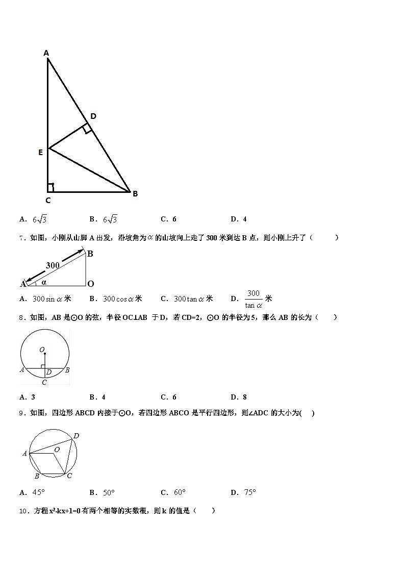 2024-2025学年兴安盟中考二模数学试题含解析第2页