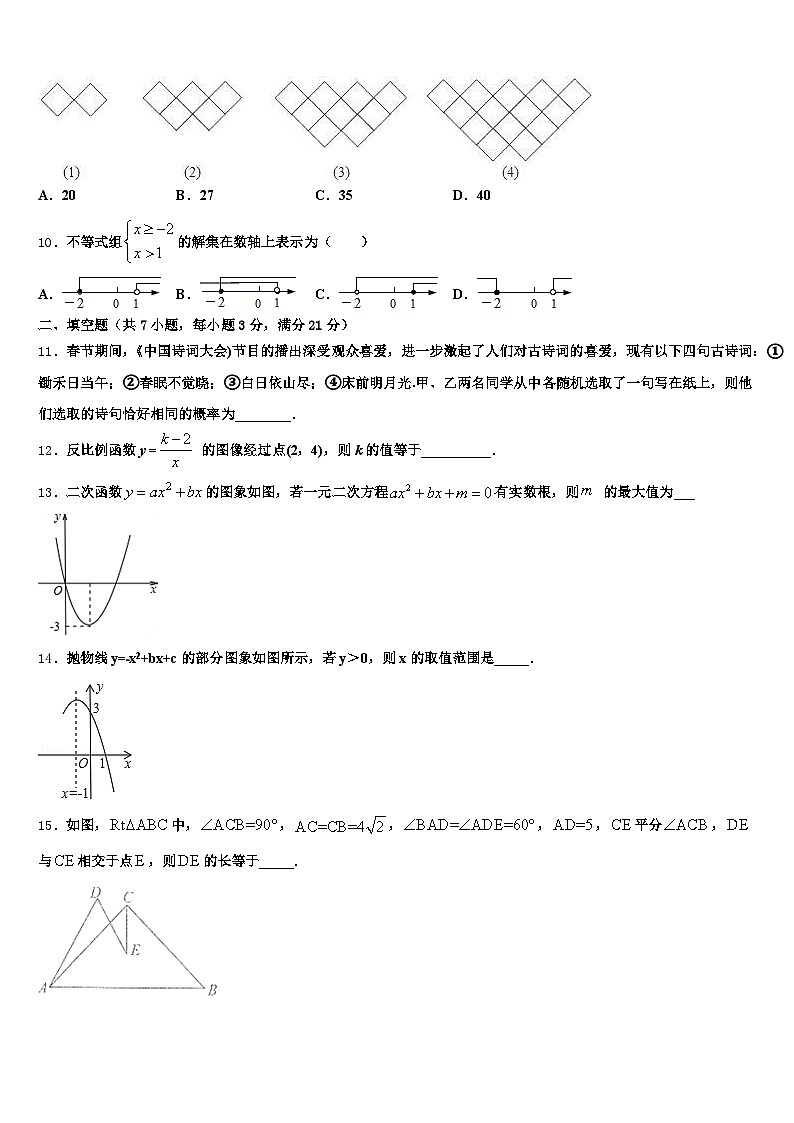 廊坊市三河市2025年中考数学模拟试题含解析第3页