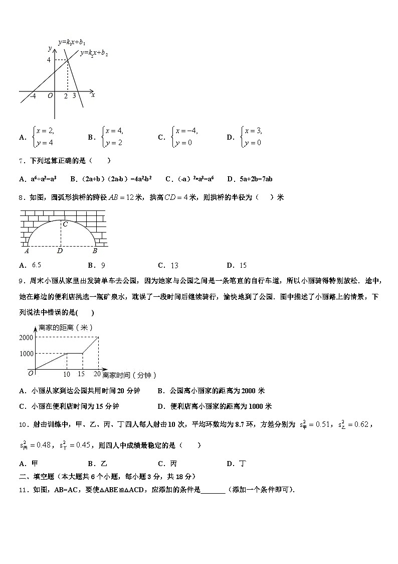 2025届安徽省芜湖市芜湖县中考数学仿真试卷含解析第2页