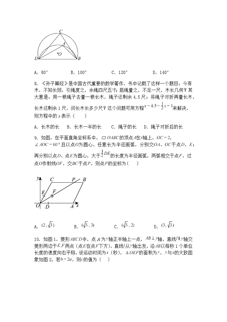 2025年河南省南阳市第二十一学校中考模拟预测九年级下数学试题（含答案解析）第3页