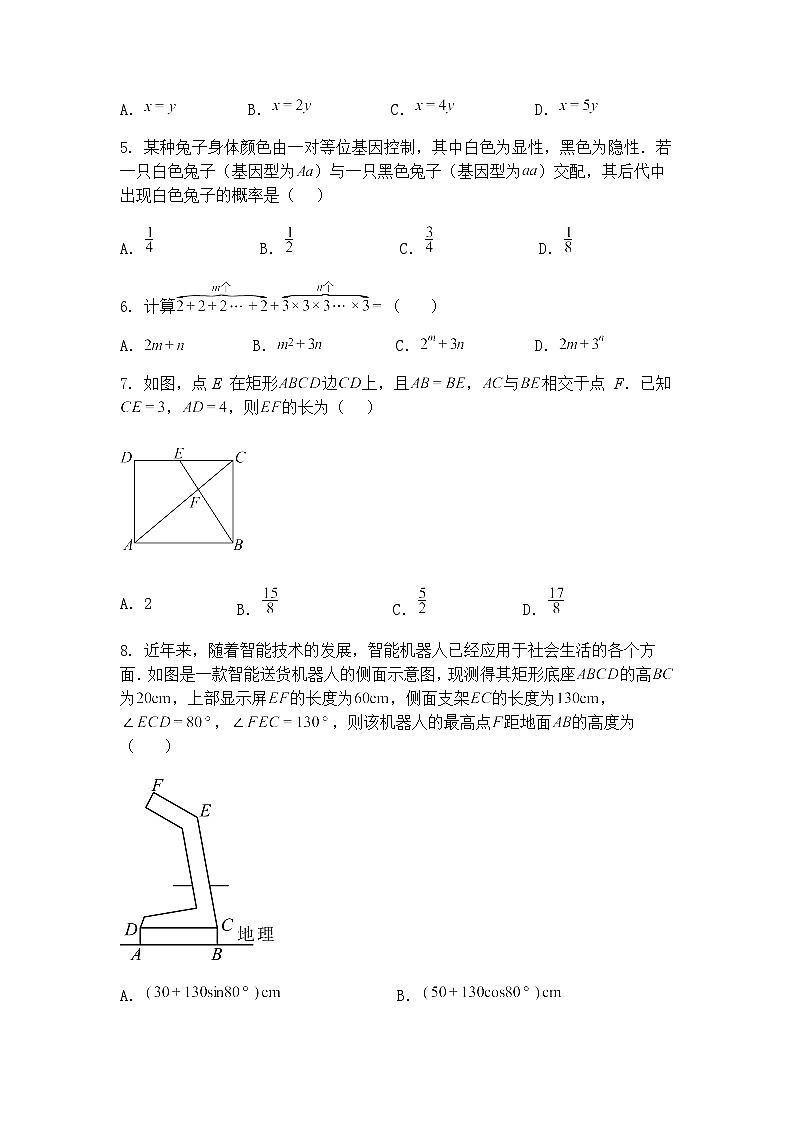 2025年河南省洛阳市地矿双语学校九年级下学期6月份数学模拟测试卷（含答案解析）第2页