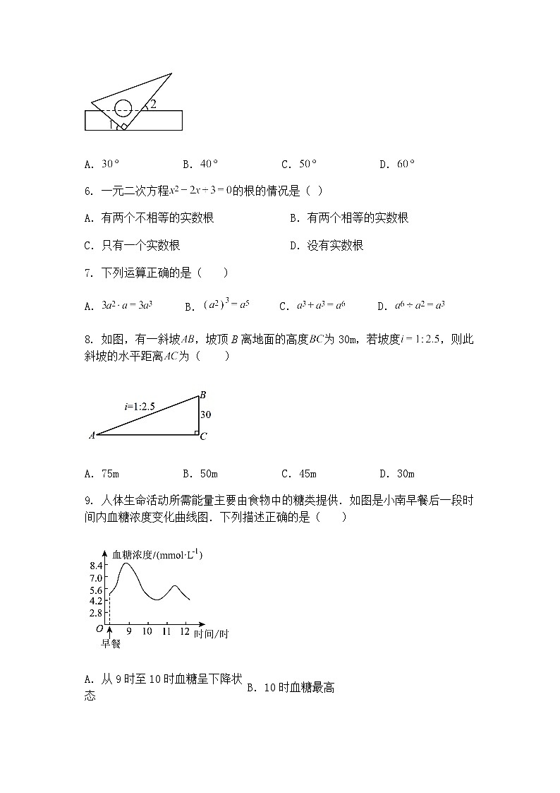 广西壮族自治区南宁市第三十五中学2025年初中毕业班第三次适应性模拟测试九年级下数学（6月）（含答案解析）第2页