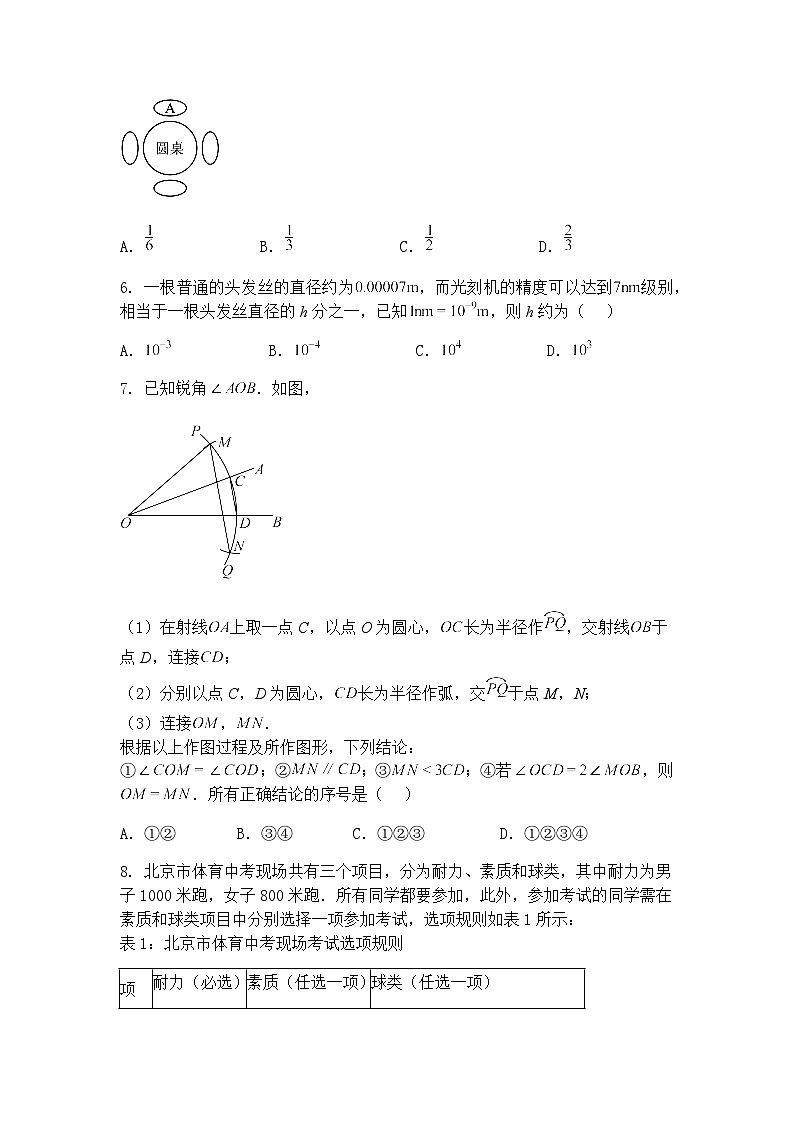 北京市中国人民大学附属中学2024—2025学年九年级下学期6月模拟数学试卷（含答案解析）第2页