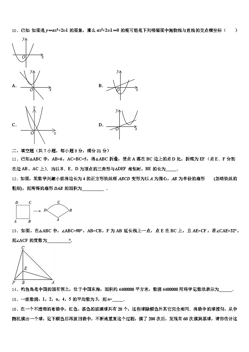 2024-2025学年甘泉县中考数学对点突破模拟试卷含解析第3页