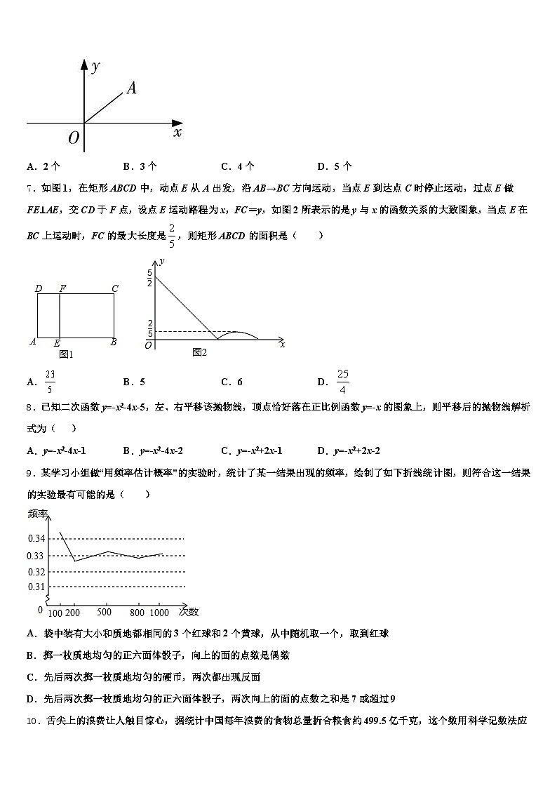2025年哈尔滨市延寿县中考押题数学预测卷含解析第2页