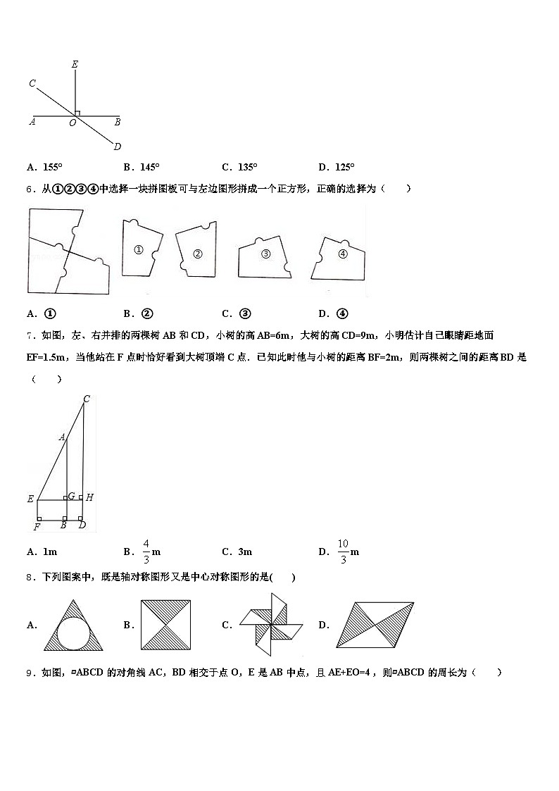 龙泉市2025届中考数学模拟试题含解析第2页