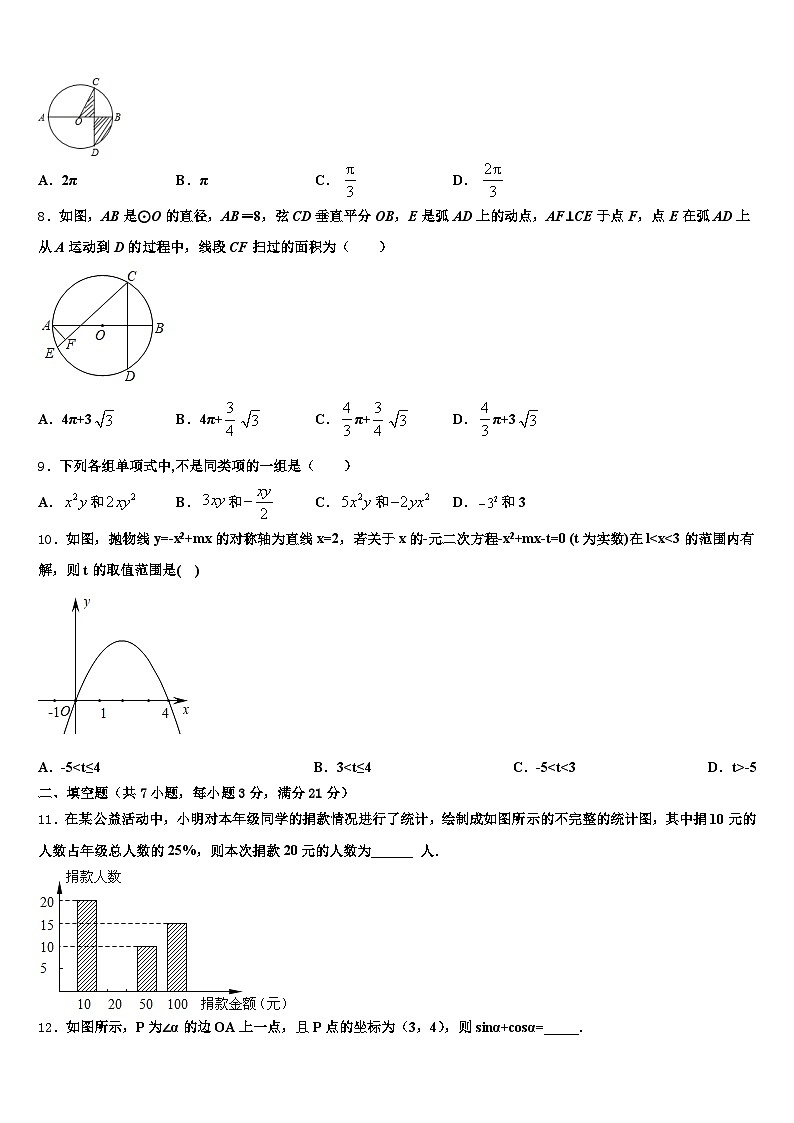 2025年陆良县中考数学仿真试卷含解析第3页