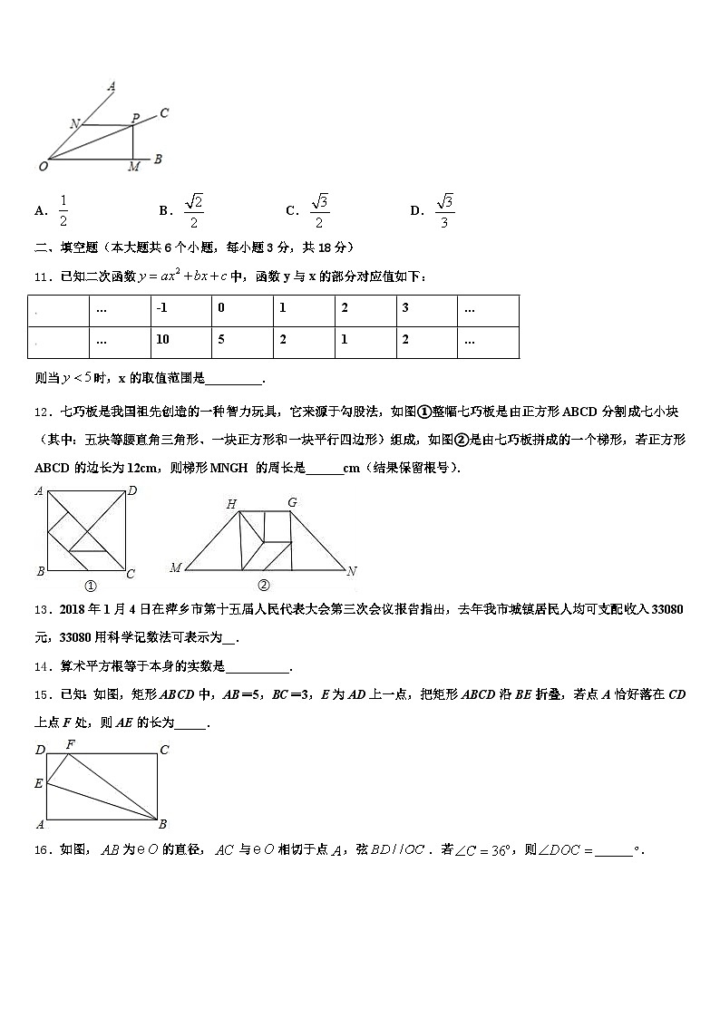 伊春市2025年中考冲刺卷数学试题含解析第3页