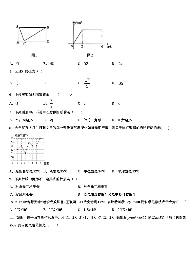湖南省怀化市洪江市2025年中考二模数学试题含解析第2页