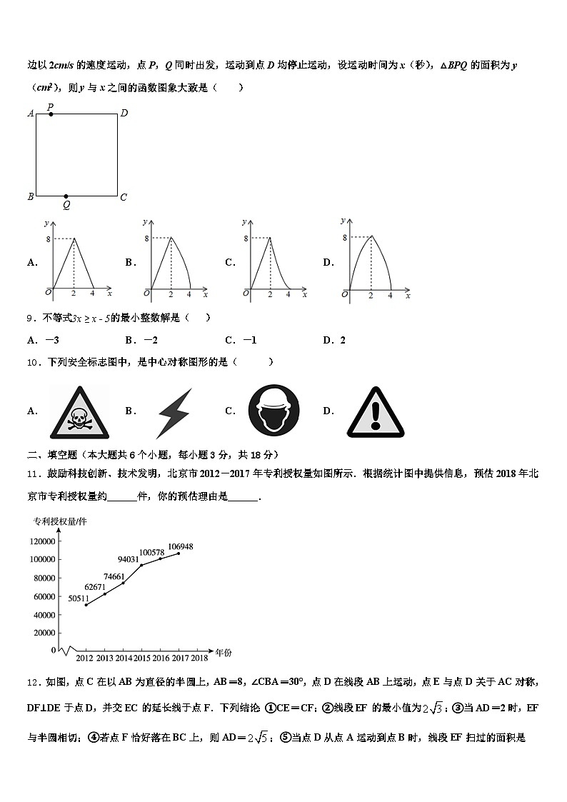 2025届常德市临澧县中考数学最后冲刺模拟试卷含解析第2页