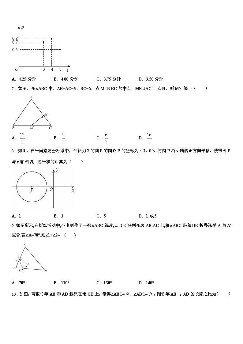 云安县2025年初中数学毕业考试模拟冲刺卷含解析第2页