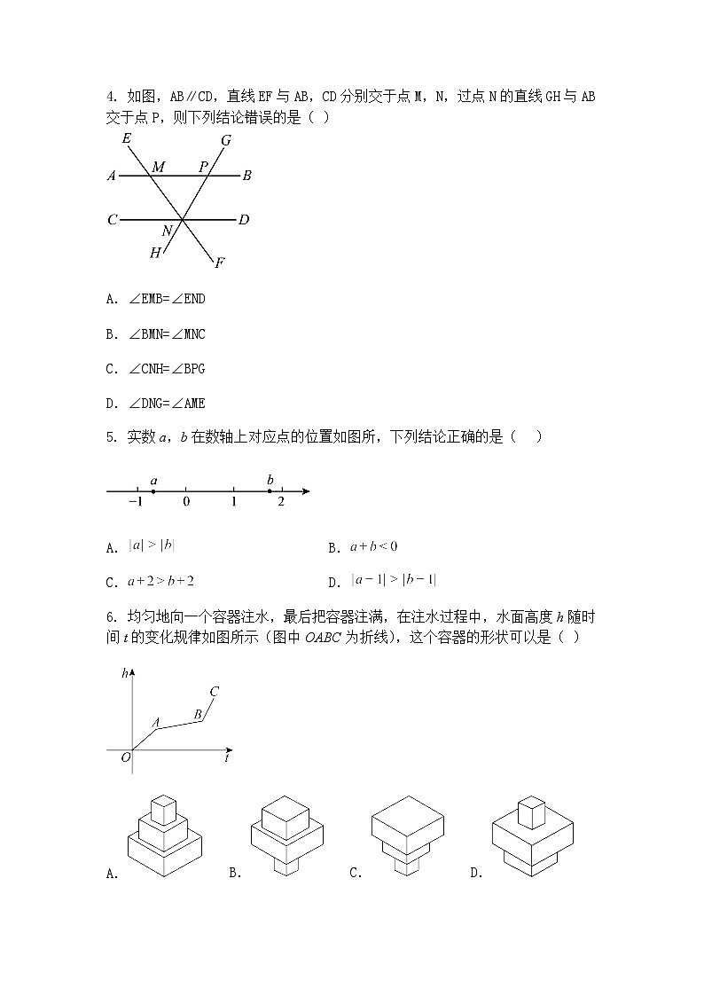 内蒙古乌拉特前旗第三中学2024-2025学年九年级下学期初中学业水平冲刺模拟数学试题（含答案解析）第2页