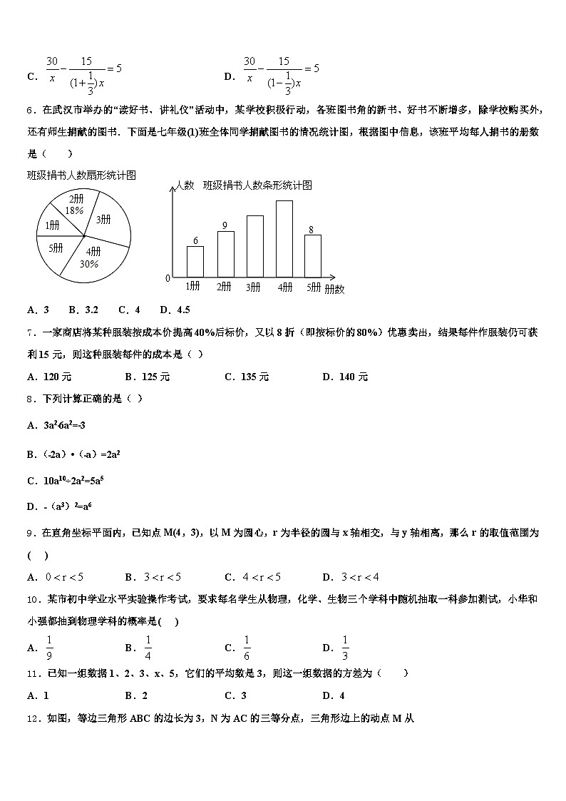 2025年广西壮族自治区来宾市金秀瑶族自治县中考数学对点突破模拟试卷含解析第2页