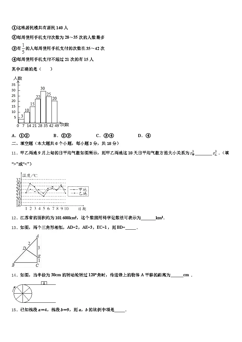 保定市南市区2024-2025学年中考数学猜题卷含解析第3页