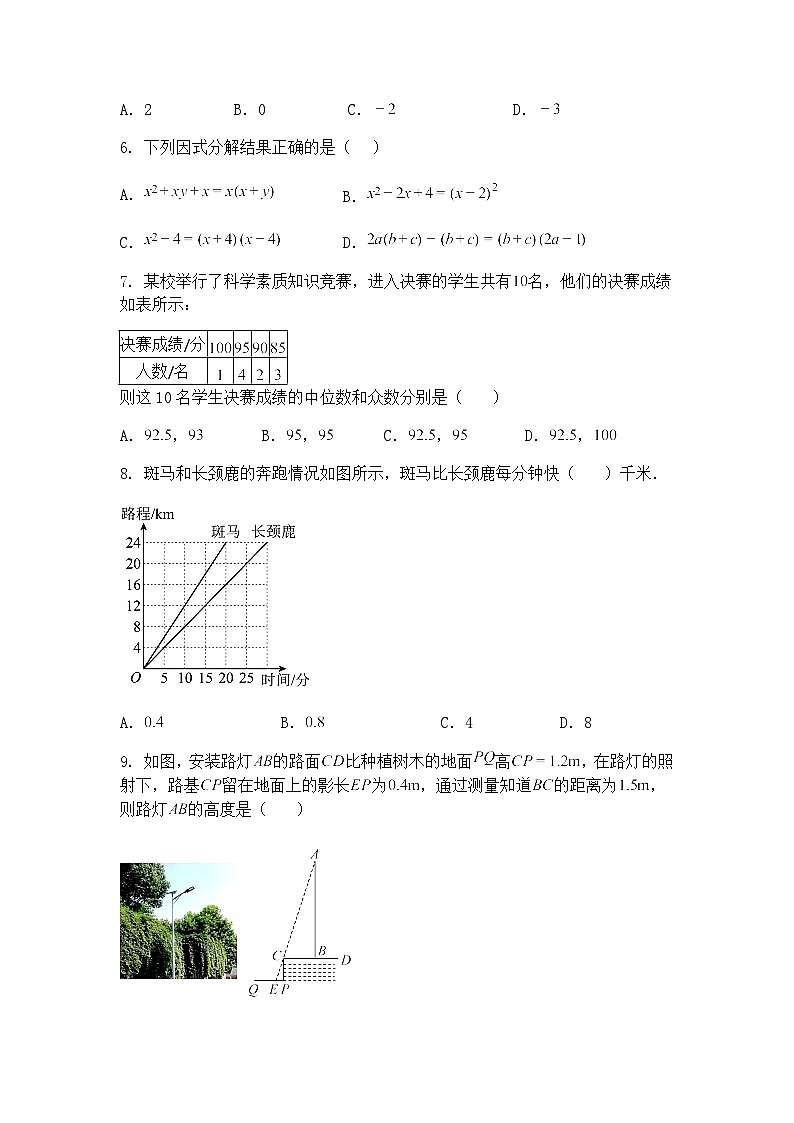 镇江市丹阳市2024-2025年九年级下学期数学模拟试卷（含答案解析）第2页