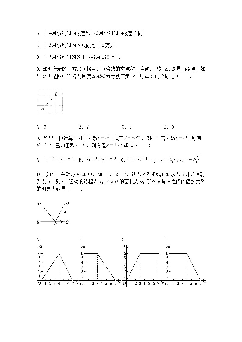 2025年中考九年级下数学模拟卷三（含答案解析）第3页