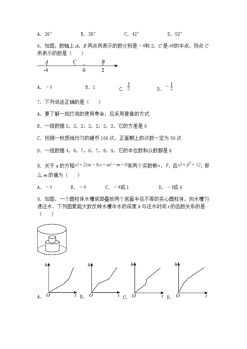 2025年四川省中考九年级下数学模拟卷(二)（含答案解析）第2页