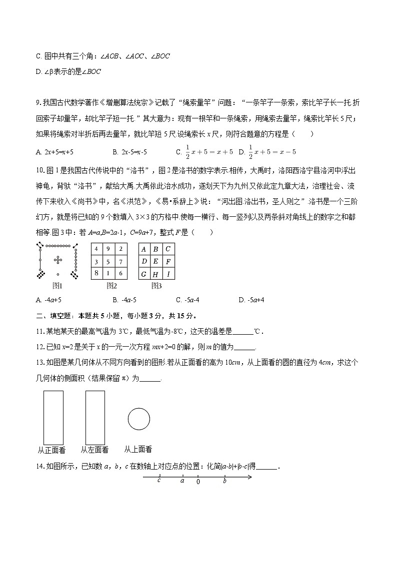 2024-2025学年广东省珠海市文园中学七年级（下）开学数学试卷-自定义类型第2页