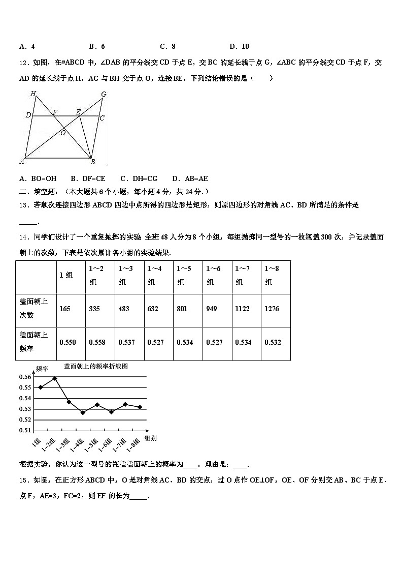 2025届日喀则地区拉孜县中考数学模拟精编试卷含解析第3页
