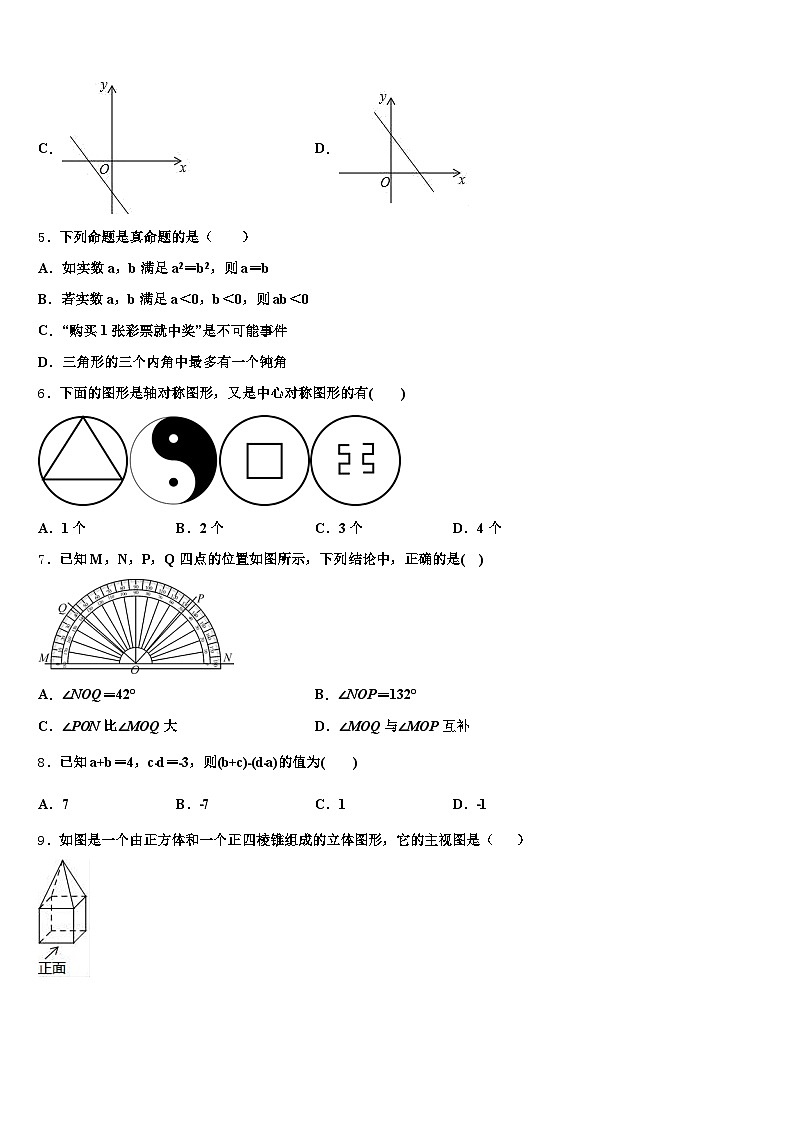 2025年阿坝藏族羌族自治州红原县中考数学猜题卷含解析第2页