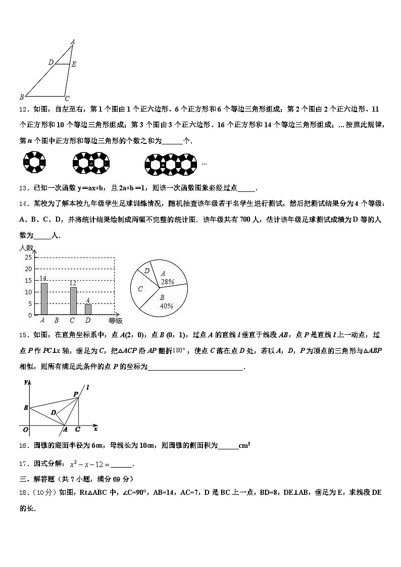 2025年焦作市沁阳市中考冲刺卷数学试题含解析第3页