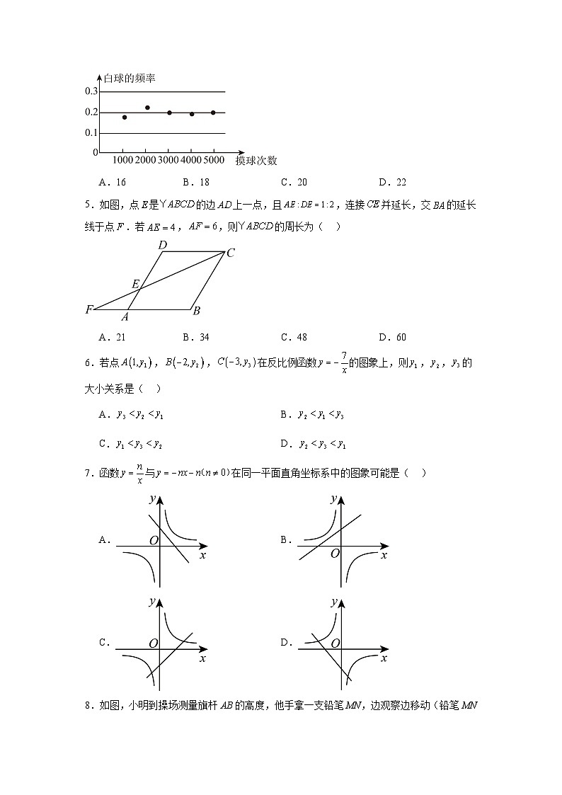 2025-2026学年山东省济南市稼轩学校九年级上学期10月月考数学试卷第2页
