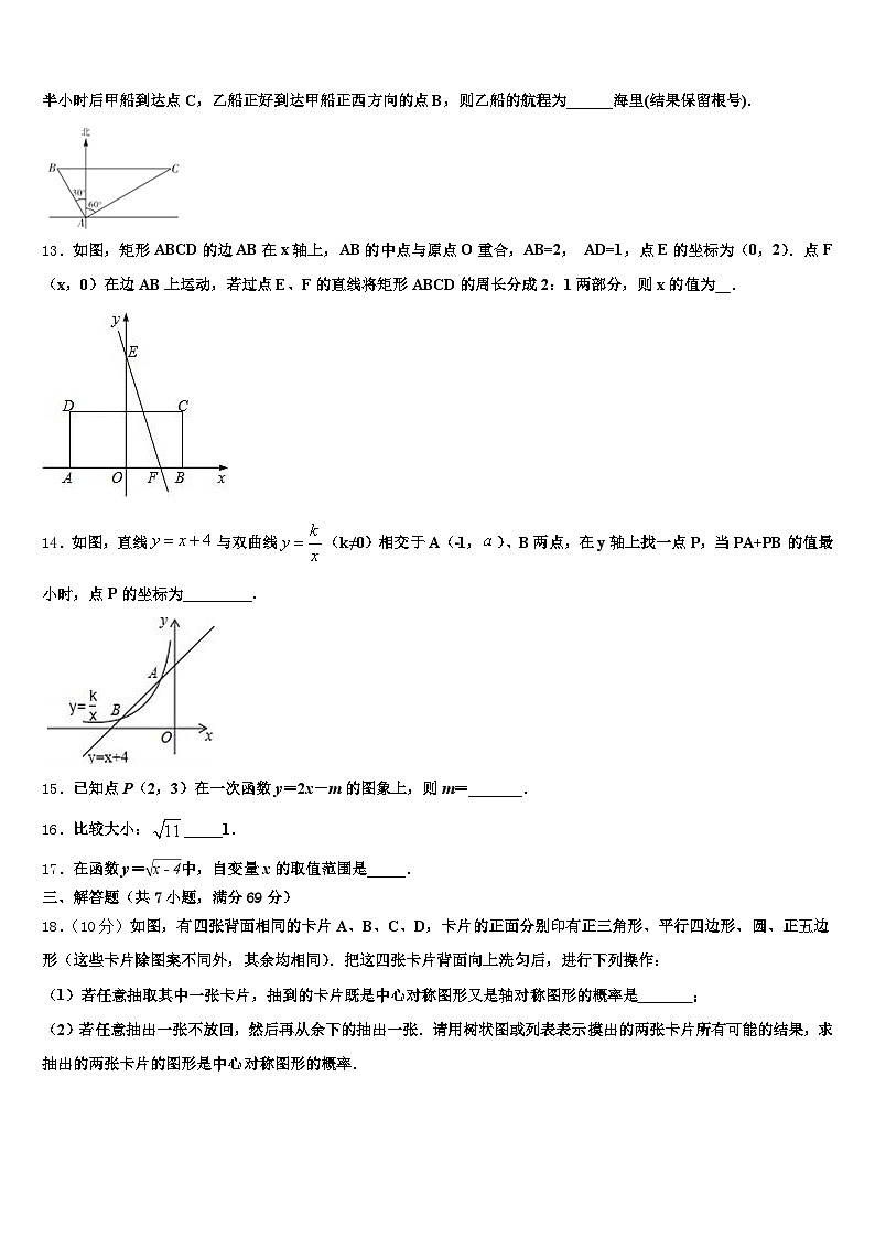 2025年安徽省六安市寿县中考数学猜题卷含解析第3页