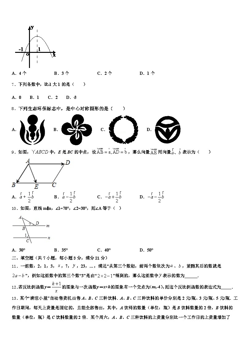 河北省石家庄市栾城县2025年中考数学最后一模试卷含解析第2页